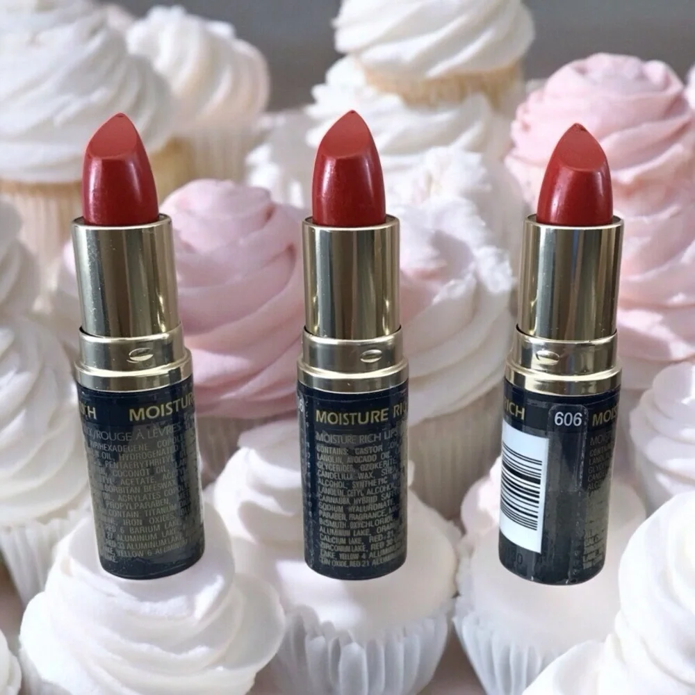 🆕3pcs Max Factor Moisture Rich Lipstick